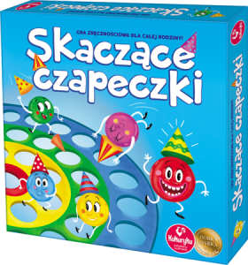 SKACZĄCE CZAPECZKI 0017 KUKURYKU 